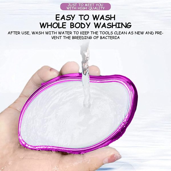 Bleame Crystal Hair Eraser – Painless Exfoliation Hair Removal Tool For Arms Legs Back (random Color)